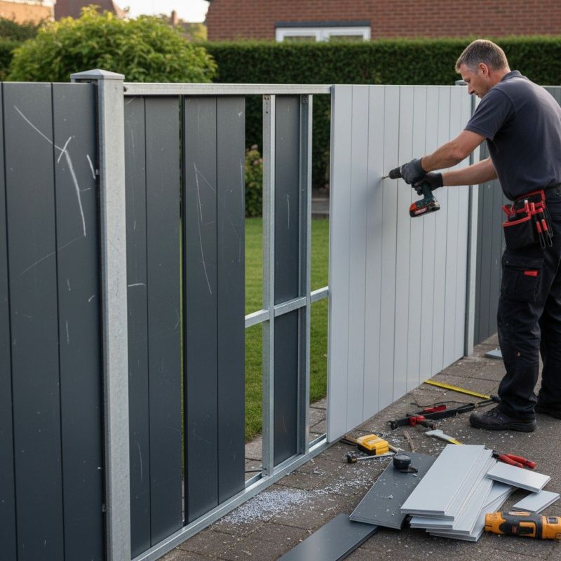 Metal Fence Repair Service